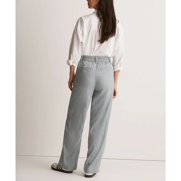 Madewell Neale Straight-Leg Drapeweave in Overcast | 0 - Picture 3 of 10
